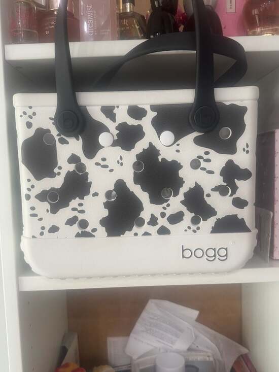 Bogg Handbags - Bogg Bag Baby Bogg Bag Cowboy Chic Cow Print Tote
